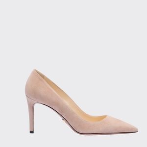 Prada beige suede pumps size 38.5 (fits US 8/8.5)